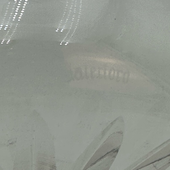 Waterford Crystal 5" Bottle Coaster,  Champagne Wine Bottle Coaster Vanity Tray - Picture 7 of 9